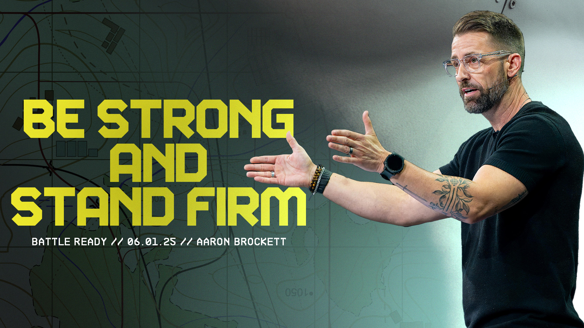 Be Strong and Stand Firm